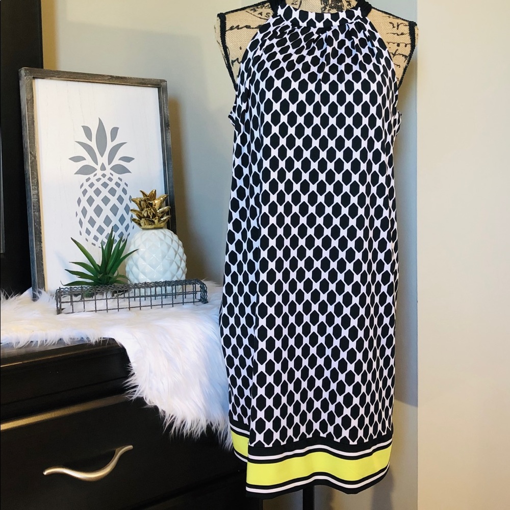 Mudpie Geometric Patterned Summer Dress/Coverup